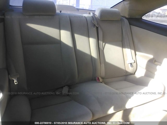 4T1CE38PX5U958009 - 2005 TOYOTA CAMRY SOLARA SE/SLE თეთრი ფოტო 8