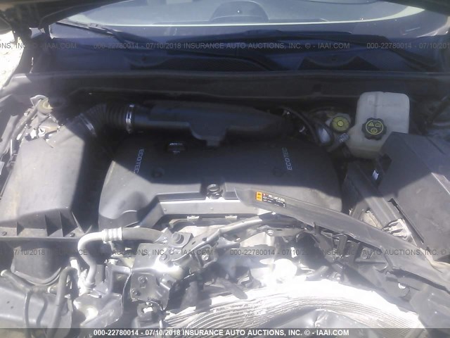 1G11A5SA3DF317318 - 2013 CHEVROLET MALIBU LS GRAY photo 10