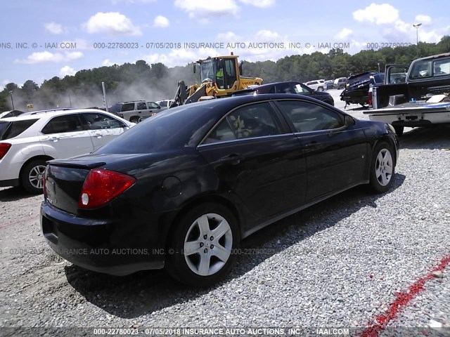 1G2ZG58B474119487 - 2007 PONTIAC G6 SE BLACK photo 4