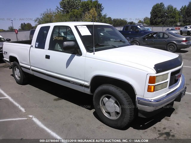 2GTEK19K7R1533703 - 1994 GMC SIERRA K1500 WHITE photo 1