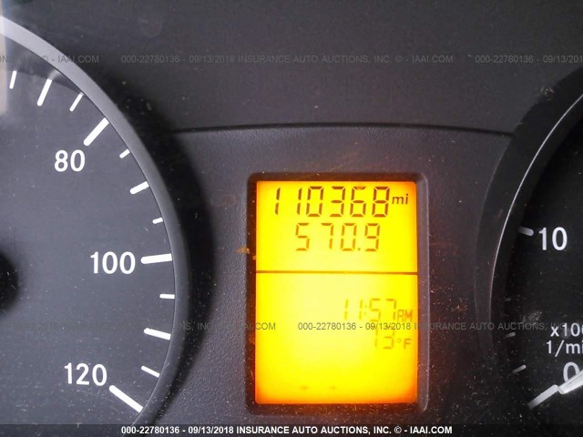 WDYPE7CC4D5809447 - 2013 FREIGHTLINER Sprinter 2500 WHITE photo 6