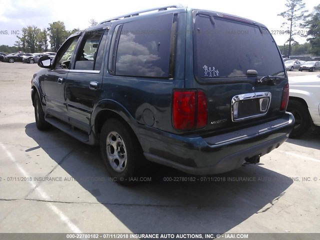 5LMPU28LXWLJ14374 - 1998 LINCOLN NAVIGATOR 绿色 照片 3