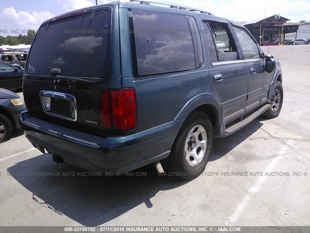 5LMPU28LXWLJ14374 - 1998 LINCOLN NAVIGATOR 绿色 照片 4