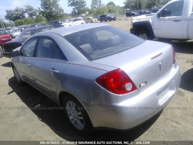 1G2ZG528354158422 - 2005 PONTIAC G6 SILVER photo 3