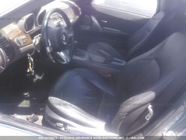 4USBT33463LR64938 - 2003 BMW Z4 2.5 BLUE photo 5