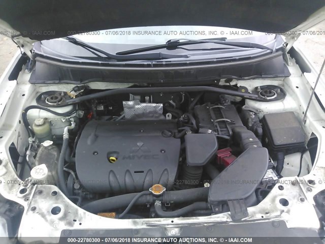 JA4AS2AW0AZ002397 - 2010 MITSUBISHI OUTLANDER ES Ağ foto 10