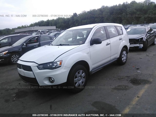 JA4AS2AW0AZ002397 - 2010 MITSUBISHI OUTLANDER ES Ağ foto 2