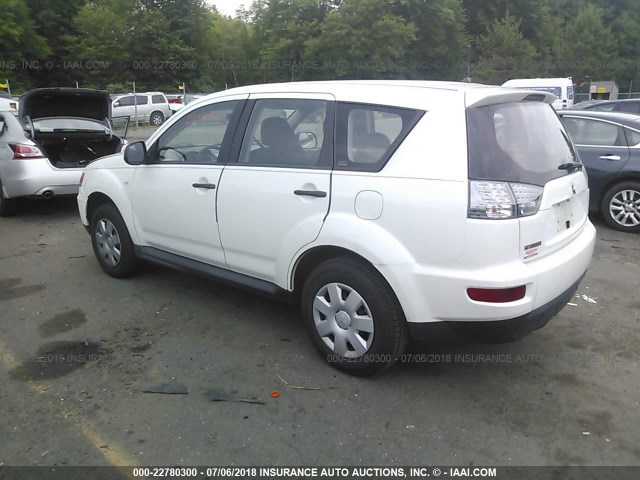 JA4AS2AW0AZ002397 - 2010 MITSUBISHI OUTLANDER ES Ağ foto 3