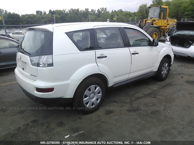 JA4AS2AW0AZ002397 - 2010 MITSUBISHI OUTLANDER ES Ağ foto 4