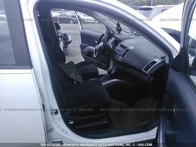 JA4AS2AW0AZ002397 - 2010 MITSUBISHI OUTLANDER ES Ağ foto 5