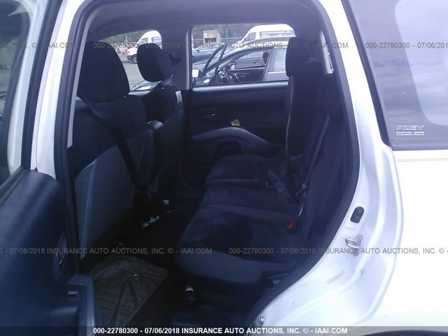 JA4AS2AW0AZ002397 - 2010 MITSUBISHI OUTLANDER ES Ağ foto 8