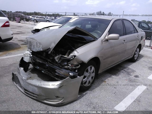 4T1BE32K43U673943 - 2003 TOYOTA CAMRY LE/XLE/SE 棕色 照片 2