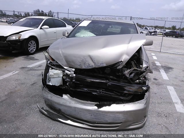 4T1BE32K43U673943 - 2003 TOYOTA CAMRY LE/XLE/SE 棕色 照片 6