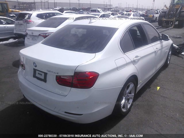 WBA3D3C55FK157575 - 2015 BMW 328 D WHITE photo 4