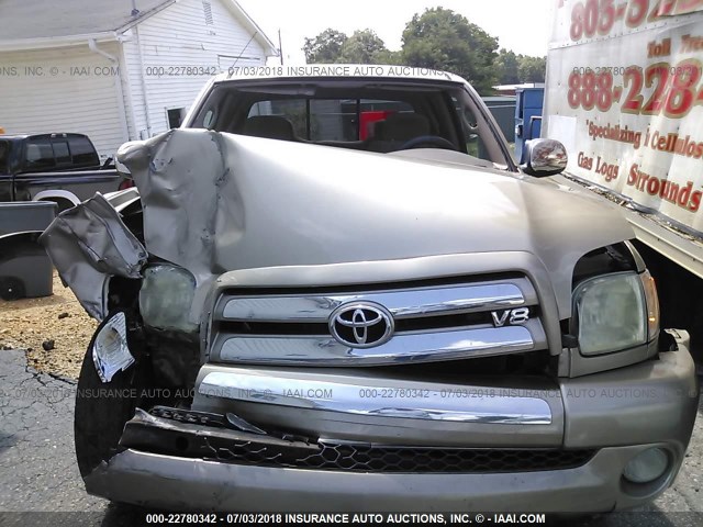 5TBRT34133S354401 - 2003 TOYOTA TUNDRA ACCESS CAB SR5 TAN photo 10