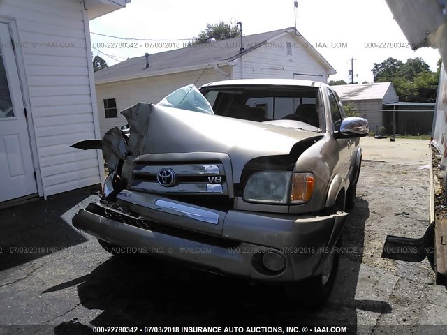 5TBRT34133S354401 - 2003 TOYOTA TUNDRA ACCESS CAB SR5 TAN photo 2