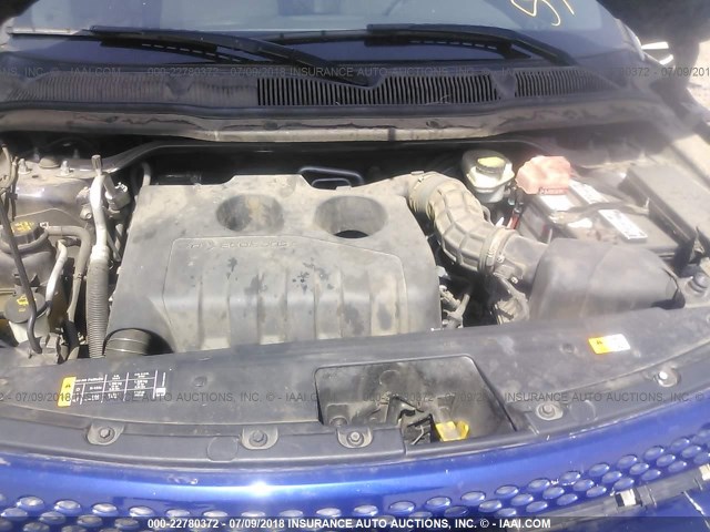 1FM5K7F95DGB63220 - 2013 FORD EXPLORER LIMITED 蓝色 照片 10