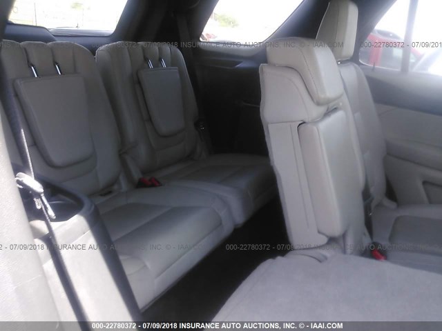 1FM5K7F95DGB63220 - 2013 FORD EXPLORER LIMITED 蓝色 照片 8