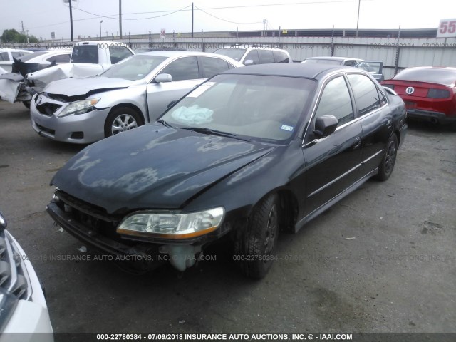 1HGCF86671A077404 - 2001 HONDA ACCORD VALUE GREEN photo 2