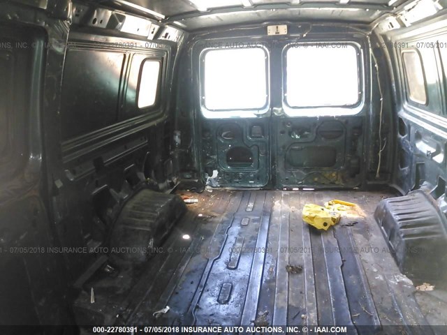 1FTNE2425YHA21762 - 2000 FORD ECONOLINE E250 VAN GREEN photo 8