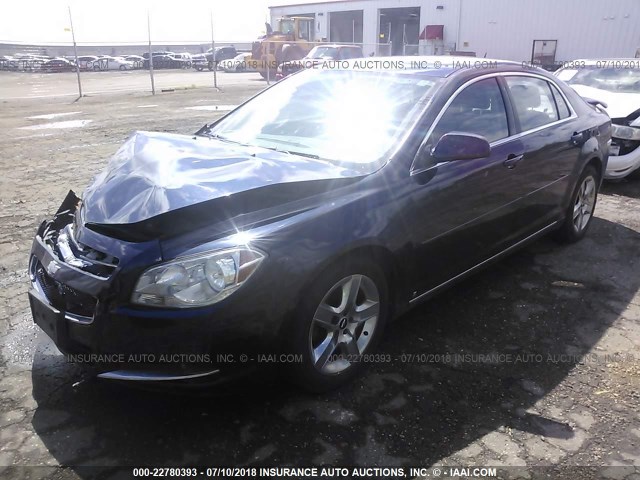 1G1ZH57B09F171516 - 2009 CHEVROLET MALIBU 1LT 蓝色 照片 2