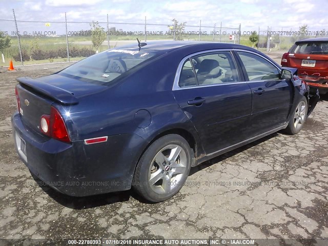 1G1ZH57B09F171516 - 2009 CHEVROLET MALIBU 1LT 蓝色 照片 4