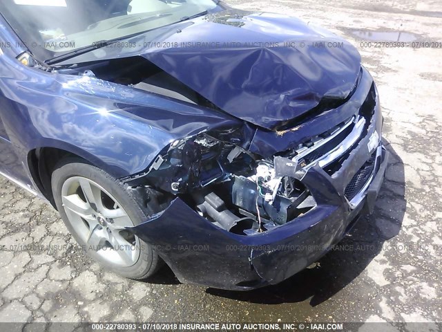 1G1ZH57B09F171516 - 2009 CHEVROLET MALIBU 1LT 蓝色 照片 6