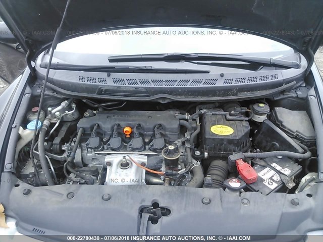 2HGFA16979H504221 - 2009 HONDA CIVIC EXL 黑色 照片 10