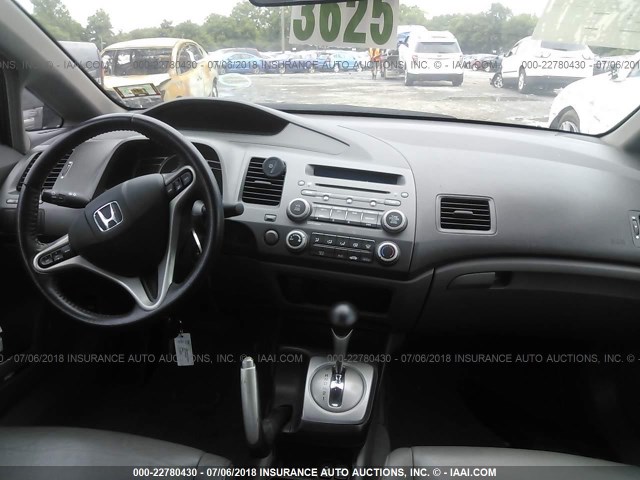 2HGFA16979H504221 - 2009 HONDA CIVIC EXL 黑色 照片 5