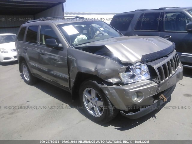 1J4GS48K65C536666 - 2005 JEEP GRAND CHEROKEE LAREDO/COLUMBIA/FREEDOM 棕色 照片 1