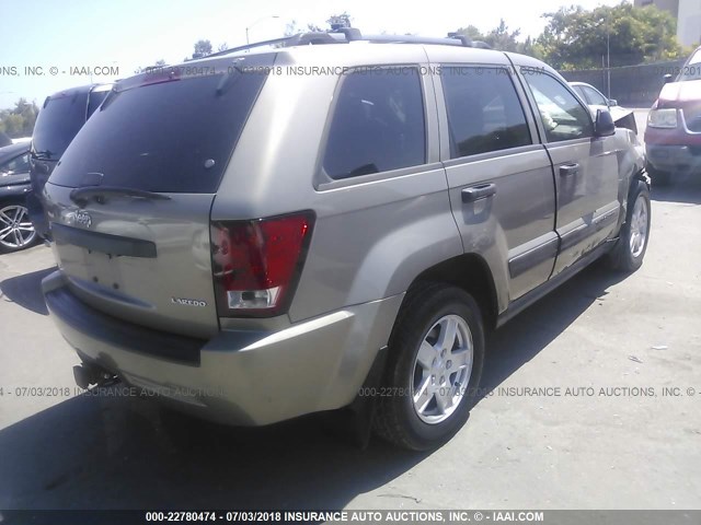 1J4GS48K65C536666 - 2005 JEEP GRAND CHEROKEE LAREDO/COLUMBIA/FREEDOM 棕色 照片 4