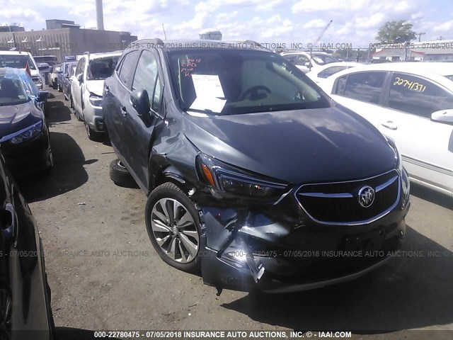KL4CJASB9HB187862 - 2017 BUICK ENCORE PREFERRED Grau Foto 1