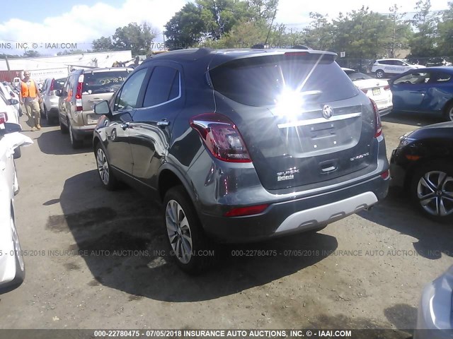 KL4CJASB9HB187862 - 2017 BUICK ENCORE PREFERRED Grau Foto 3
