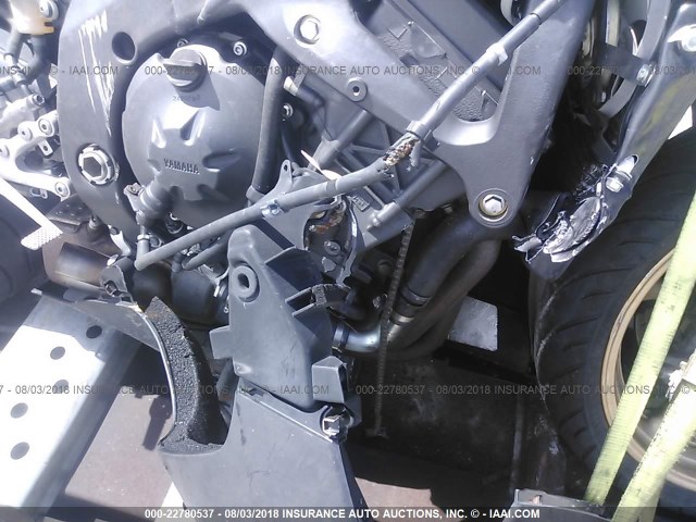 JYARJ16E89A010808 - 2009 YAMAHA YZFR6 BLACK photo 8