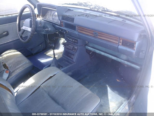 JN6ND06S6GW100725 - 1986 NISSAN 720 KING CAB BLUE photo 5