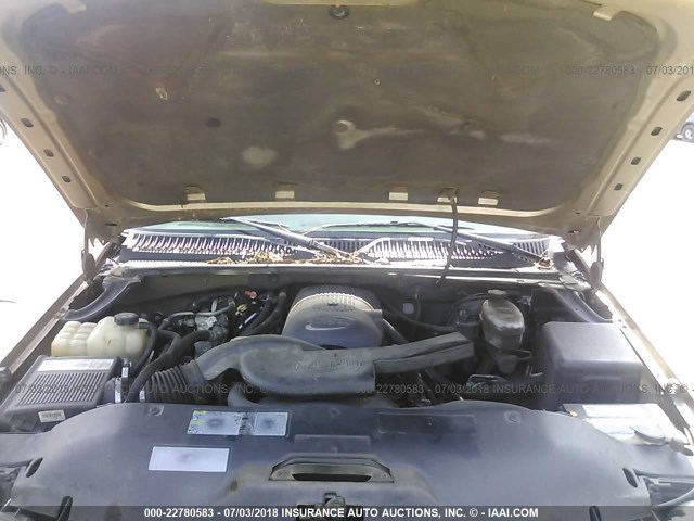 1GKEC16Z13J173974 - 2003 GMC YUKON XL C1500 TAN photo 10