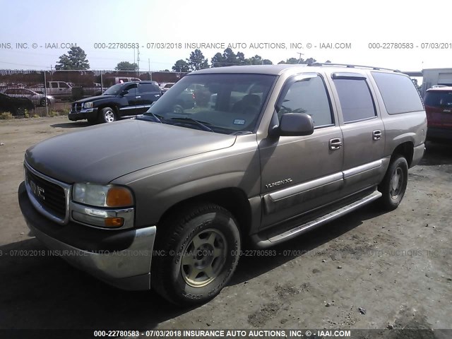 1GKEC16Z13J173974 - 2003 GMC YUKON XL C1500 TAN photo 2