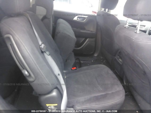 5N1AR2MN1EC728889 - 2014 NISSAN PATHFINDER S/SV/SL/PLATINUM BLUE photo 8