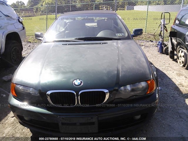 WBABR3344YEA82733 - 2000 BMW 323 CI GREEN photo 6