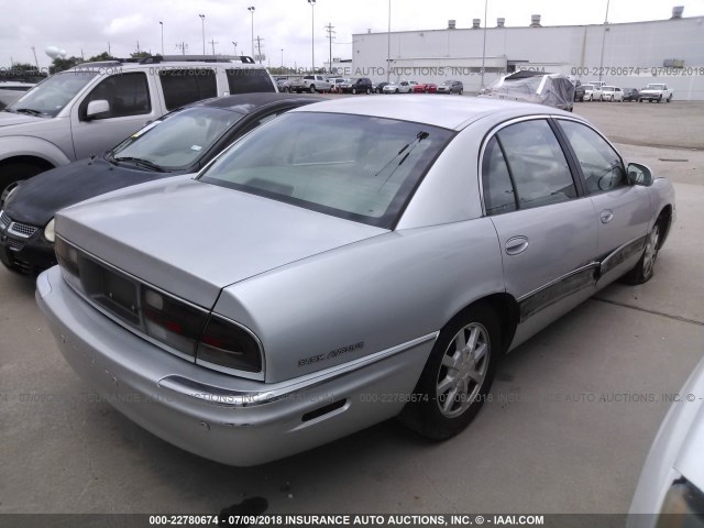 1G4CW54K624109882 - 2002 BUICK PARK AVENUE  SILVER photo 4