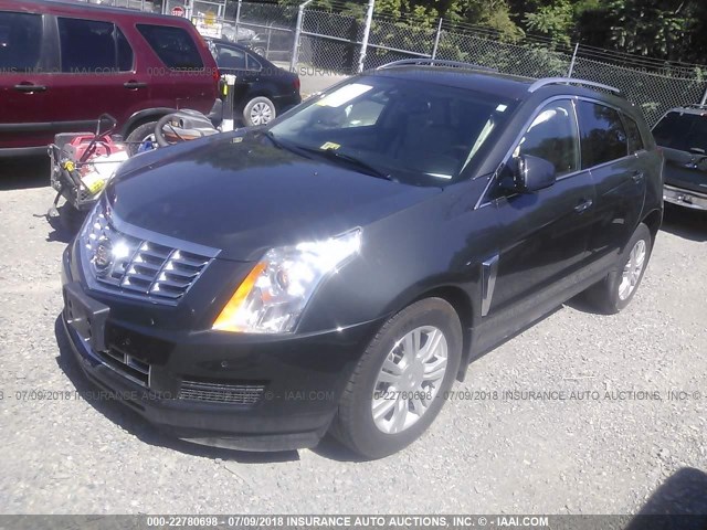 3GYFNBE3XFS518073 - 2015 CADILLAC SRX LUXURY COLLECTION GRAY photo 2