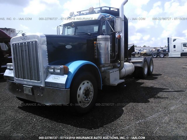 1NP5GGGG40D471647 - 1998 PETERBILT 379 BLACK photo 2