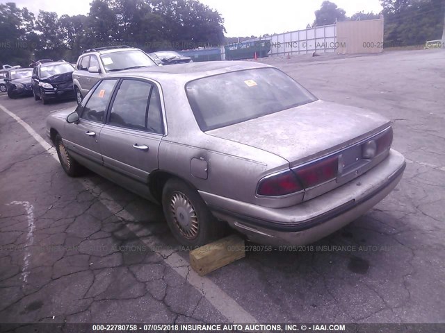 1G4HP52K1VH486333 - 1997 BUICK LESABRE CUSTOM Champagne photo 3