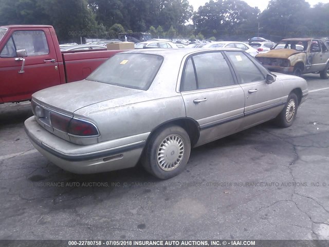 1G4HP52K1VH486333 - 1997 BUICK LESABRE CUSTOM Champagne photo 4