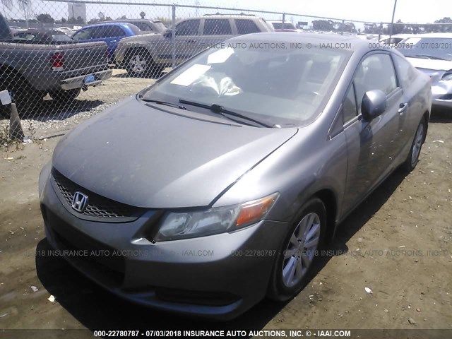2HGFG3B06CH527319 - 2012 HONDA CIVIC EXL 灰色 照片 2