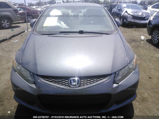 2HGFG3B06CH527319 - 2012 HONDA CIVIC EXL 灰色 照片 6