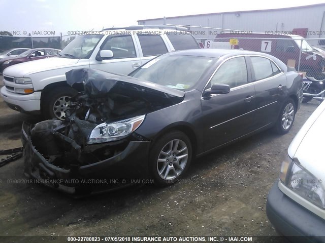 1G11C5SA0DF284191 - 2013 CHEVROLET MALIBU 1LT 灰色 照片 2