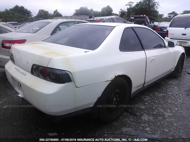 JHMBB6249XC002925 - 1999 HONDA PRELUDE WHITE photo 4