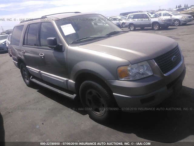 1FMRU15W33LC58753 - 2003 FORD EXPEDITION XLT GOLD photo 1