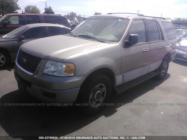 1FMRU15W33LC58753 - 2003 FORD EXPEDITION XLT GOLD photo 2